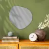 Grijs - Herfst - Interieur - Kleuren Wandcirkel Organisch Forex 3mm klein 629 -sfeer2