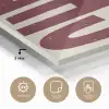 Chef - Rood - Japandi - Vintage plexiglas 5mm klein -sfeer2