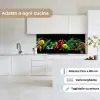 Groente - Splash - Zwart keuken achterwand 2 middel -sfeer4_IT