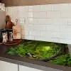 Jungle - Groen - Natuur - Tropisch - Planten Inductie beschermer vinyl 3mm klein -sfeer3