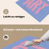 Art - Roze - Blauw Inductie beschemer met haakjes klein -ky-schoon-de