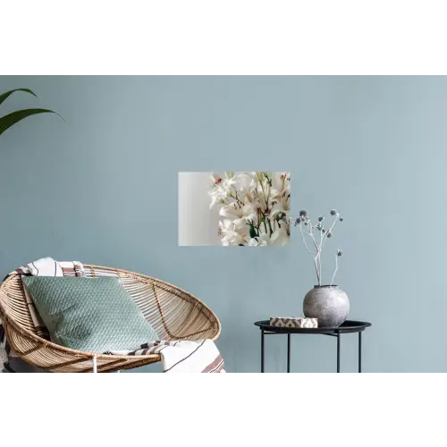 Lelies - Boekte - Wit - Meeldraden Muursticker klein -plant