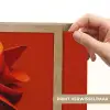 Oranje - Hoed - Vrouw Light Box met batterij (Wandlamp) middel -USP_websiteprintNL