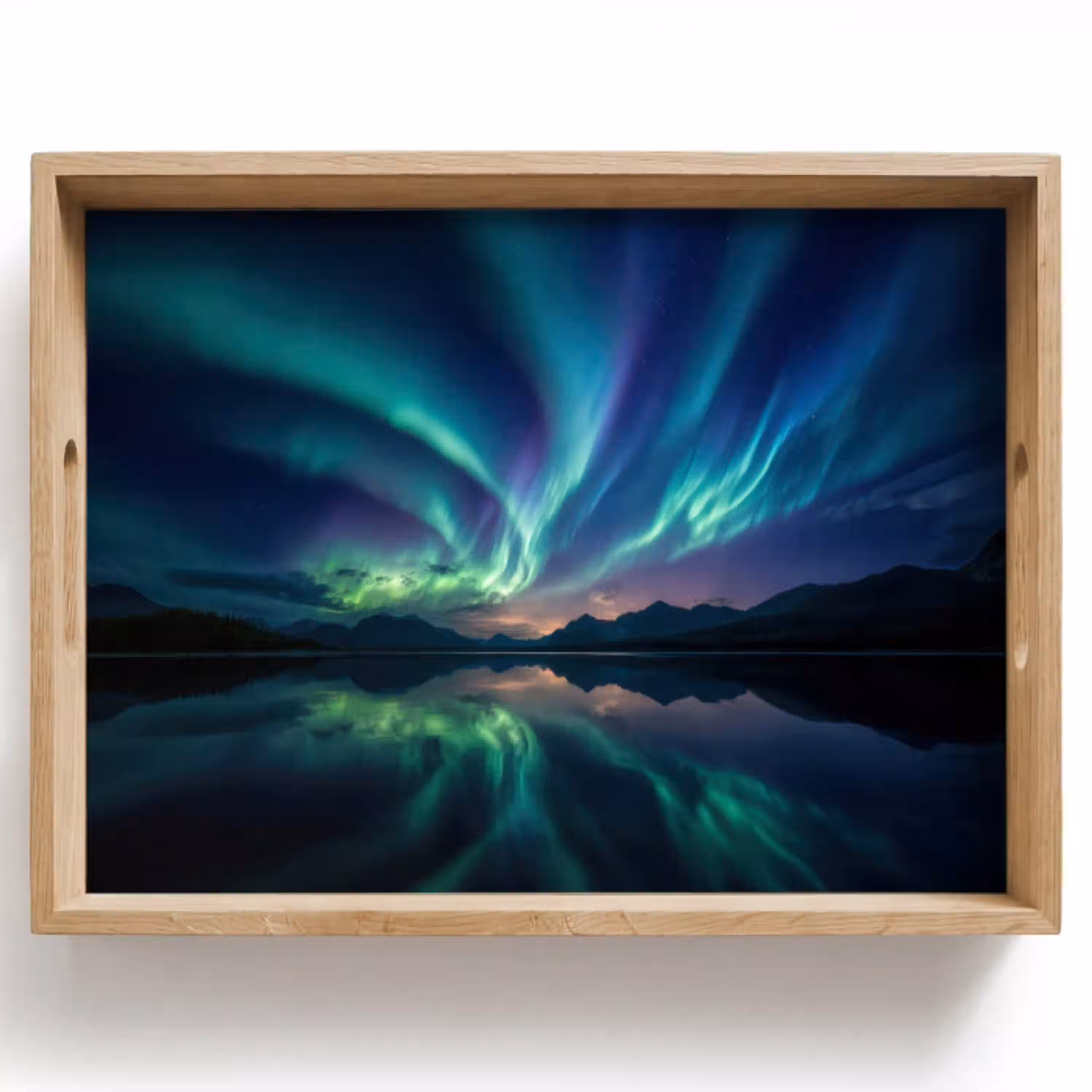 Noorderlicht - Kleurrijk - Bergmeer Dienblad Rechthoek middel -z3d_shopping