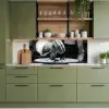 Chef - Garnering - Gerecht keuken achterwand 2 middel -sfeer3