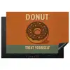 Donut - Spikkels - Kleurrijk - Quote Inductie beschermer vinyl 3mm klein -3d