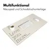Minimalistisch - Love - Beige Muismat XXL klein -ysfeer4_duits