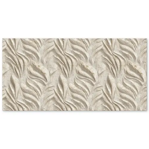 Textuur - Reliëf - Beige Balkonbeschermer Duitsland klein 596 -zz_3d