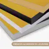 Toekan - Minimalistisch - Snavel - Oranje Textielframe zwart klein -USP_kleurenNL