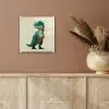 Stekels - Dino - Blauw - Gespierd plexiglas 5mm klein -sfeer5