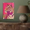 Tijger - Modern - Neon plexiglas 5mm klein -sfeer3
