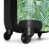 Palm bladeren patroon kleurrijk NBS - Handbagage koffer - Volwassenen Unisex middel -wiel