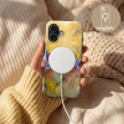 Abstract - Cirkels - Schilderij - Kleurrijk - Dynamisch Toughcase MagSafe Apple iPhone 17 klein -USP_MagsafeV