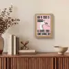Zwaan - Vogel - Decoratie - Roze Light Box met kabel (Tafellamp) klein -sfeer2