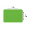 Groen - Kleuren - Natuur Placemat vinyl groot 368 -specs