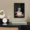 Verjaardag - Krulspeld - Oma fotolijst zwart zonder passe partout klein -sfeer1