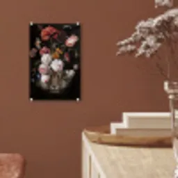 Bloemen - Jan Davidsz de Heem - Tijger - Schilderij - Stilleven - Oude meesters plexiglas 5mm klein -sfeer5