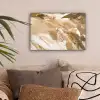 Goud - Beige - Abstract canvas 2cm klein -sfeer1