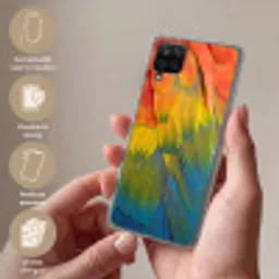 Veren - Ara - Kleurrijk Telefoonhoesje Samsung Galaxy A12 klein -sfeer3_NL