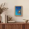 Basketbal -  Lucht - Ring Light Box met kabel (Tafellamp) klein -sfeer2