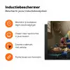 Het melkmeisje - Kunst - Oude meesters - Vermeer Inductie beschermer vinyl 3mm klein -zzzzzzz-td-ups