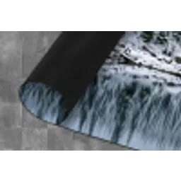 Bos - Reflectie - Meer - Winter - Serene Keukenloper - keukenmat middel -closeup