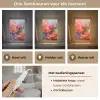 Olieverf - Kunst - Abstract - Kleurrijk Light Box met kabel (Tafellamp) klein -USP_lichtkleurNL