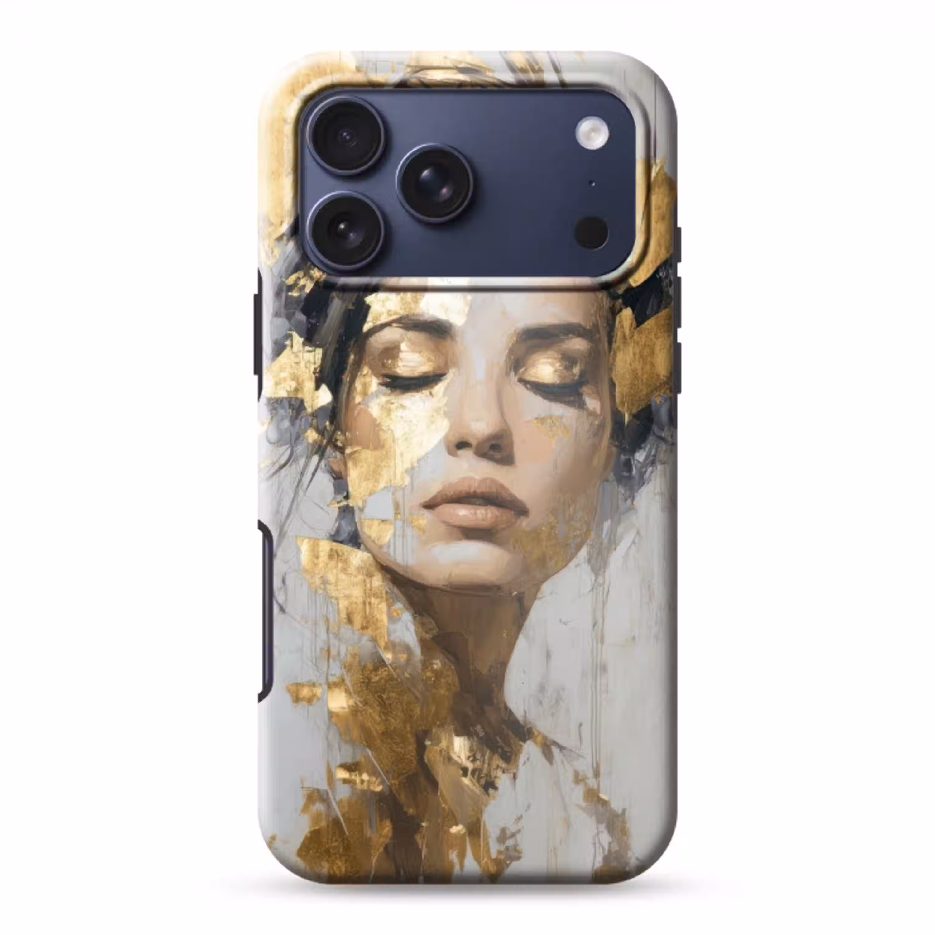 Sierlijk - Vrouw - Goud - Ogen Toughcase MagSafe Apple iPhone 17 Pro Max klein -3d