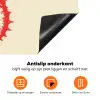 Zeepaardje - Rood - Fijne details Inductie beschermer vinyl 3mm klein -zzzzzzz-td-onderkant