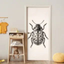 Kever - Insect - Vintage deurposter klein -sfeer4