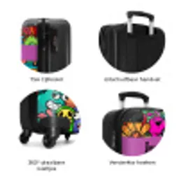 Monster met 1 Oog NBS - Handbagage koffer - Kinderen Unisex middel zzzzzzzbolletjes_NL