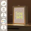 Focus - Vakken - Roze Light Box met kabel (Tafellamp) klein -USP_NL