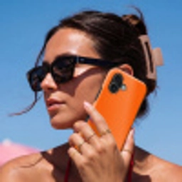 See te good - Paars - Oranje Toughcase MagSafe Apple iPhone 17 klein -Sfeer2V