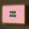 Yes fun - Groen - Roze - Stippen Light Box met batterij (Wandlamp) middel -z3d_website