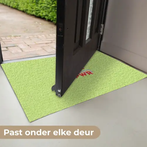 Grl pwr - Groen - Rood - 3D Deurmat klein -USP_NL