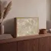 Bruin - Kristaladers - Marmer Light Box met batterij (Wandlamp) middel 907 -sfeer2