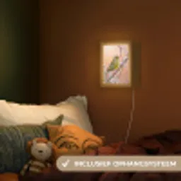 Groenling - Katjes - Lente - Natuur - Zacht Light Box met kabel (Kinderlampje) klein -sfeer5_kind