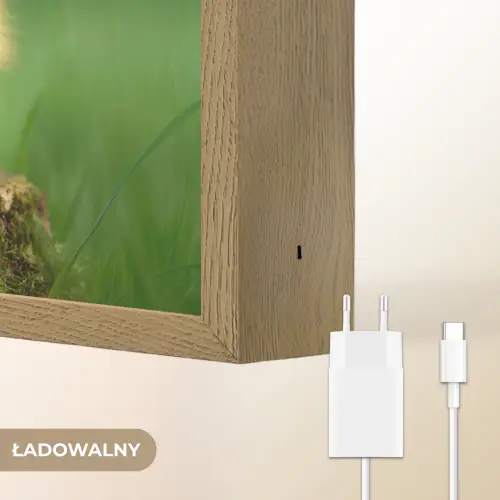Kuiken - Eend - Geel - Gras Light Box met batterij (Wandlamp kind) middel -USP_websiteoplaadbaarNL