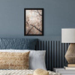 Bloesem - Takken - Schilderij - Beige - Serene fotolijst zwart zonder passe partout klein -sfeer3