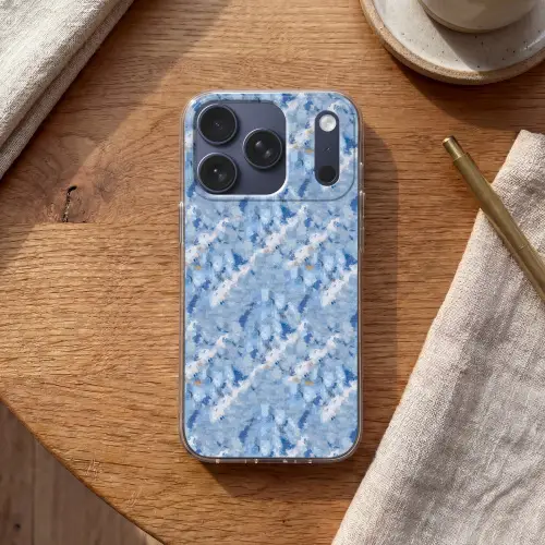 Vloeiend - Olie - Verf - Texturen Telefoonhoesje iPhone 17 Pro klein 878 -sfeer1