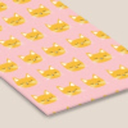 Katten - Patroon - Roze fotolijst zwart zonder passe partout klein 224 -zsfeer6