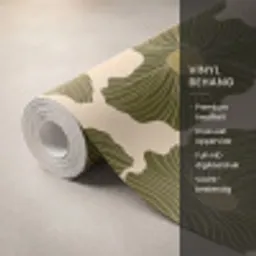 Modern - Abstract - Groen Behang Vinyl klein 1060 -USP_closeupNL