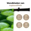 Druiven - Groen - Druppels Wandkleed katoen klein 269 -sfeer2