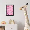 Lolly - Valentijn - Illustratie - Snoep fotolijst zwart zonder passe partout klein -usfeer4_kinderkamer