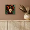 Vrouw - Aardbeien - Frambozen - Bramen - Bessen aluminium wit klein -sfeer4
