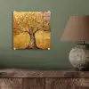 Goud - Boom - Abstract - Modern plexiglas 5mm klein -sfeer3