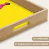 Banaan - Grafisch - Geel Dienblad Rechthoek middel -USP_HandgreepNL