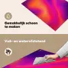 Abstract - Patroon - Kleurverloop Inductie beschemer met haakjes klein -ky-schoon-nl