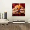 Broodje - Bontjas - Goud aluminium wit klein -sfeer1