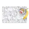 Marmer - Gelaagd - Brekend - Grijsstructuur Placemat vinyl groot 368 -zzzproduct_Kitchenyeah-website